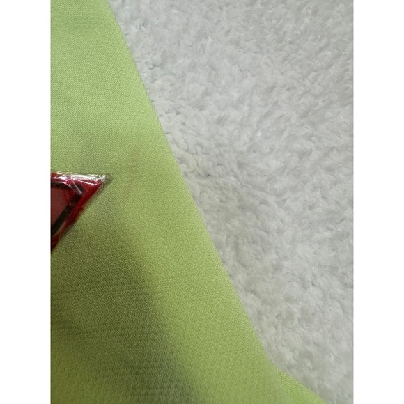 Lululemon Athletica Green Ruched Tank Top Athletic Built In Bra Size 6 - Picture 7 of 13